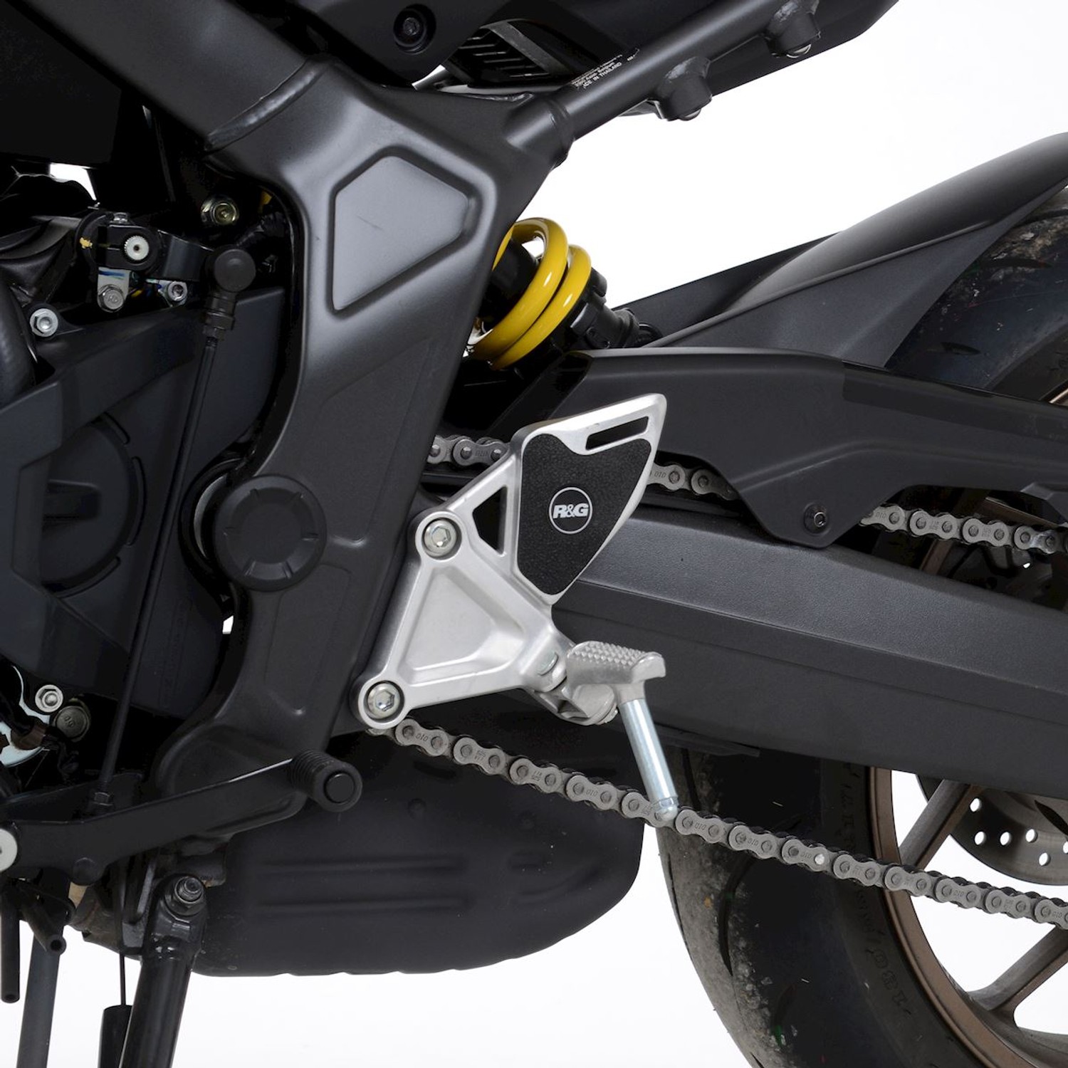 R&G Racing, Boot Guard 2-piece Kit for Honda CB650R / CBR650R '19-'22 R&G Racing, Boot Guard 2-piece Kit for Honda CB650R / CBR650R '19-'22